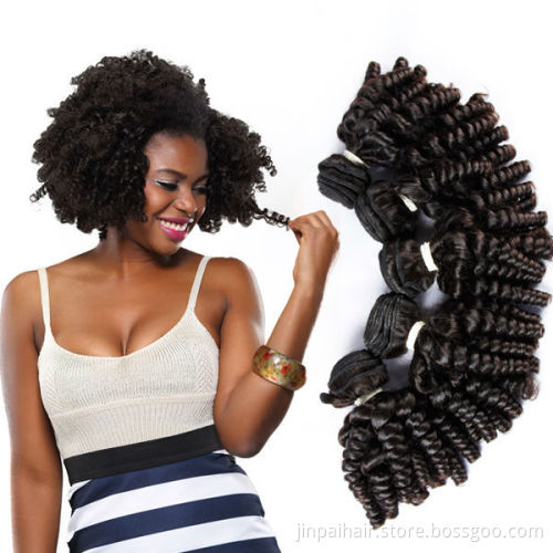 2015 fashion silky virgin double layers kinky baby curl hair wholesale